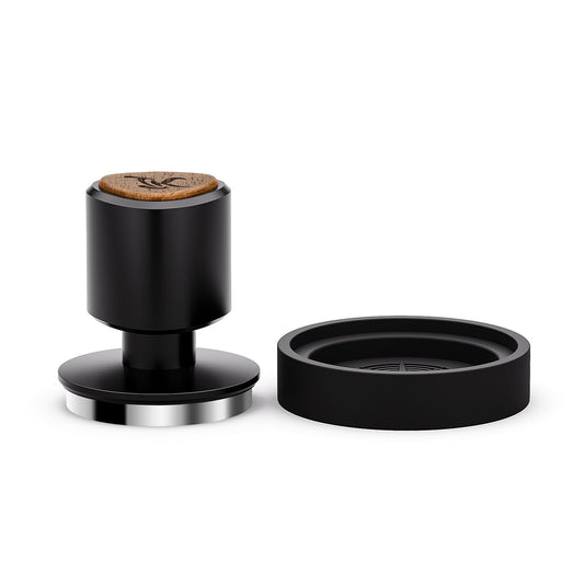 IKAPE Espresso Tamper,51mm V4 Impact Coffee Tamper with Sound Feedback, Features 15lb/30lb Interchangeable Springs,Tamper with Triple-Spring System, Fits 51mm Portafilters
