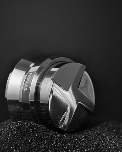 MUVNA 58.35mm Espresso Gravity Distributor Tool, Fully Stainless Steel
