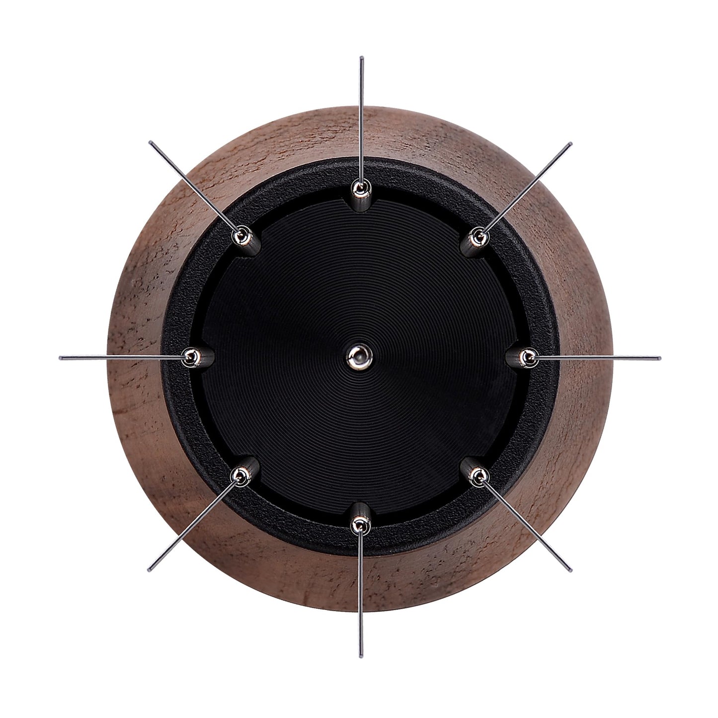 Normcore WDT Distribution Tool with Stand V3, Weiss Distribution Technique, 9 Prong Needle Espresso Stirrer, American Walnut Wood Handle