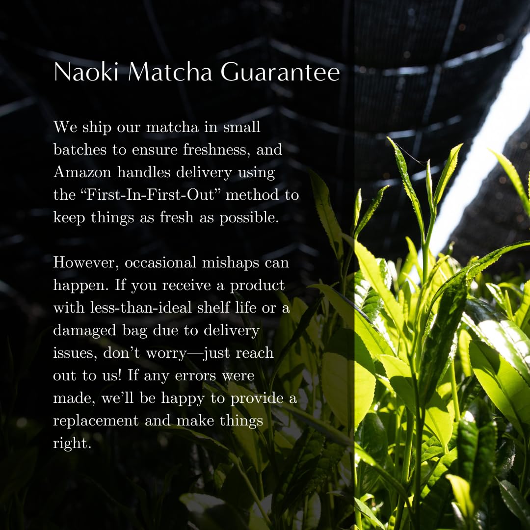 Naoki Matcha Barista Blend Premium Grade Matcha, 100g/3.5oz
