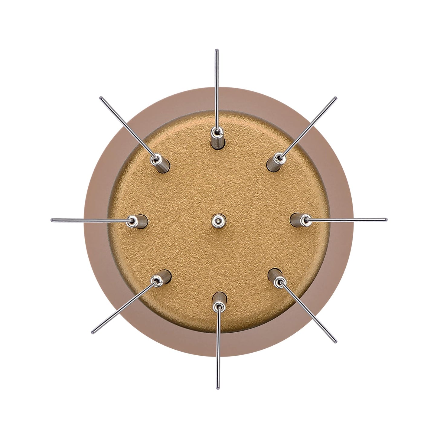 Normcore WDT Tool V2.1 with Stand - 0.23mm 9 Prong Espresso Distribution Tool, Weiss Distribution Technique, Magnetic Coffee Stirrer with 16 Extra Needles, Bronze Anodized Aluminum Handle