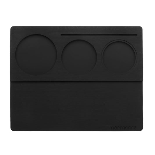 Normcore Espresso Tamping Station, Espresso Tamping Mat, Coffee Tamper Mat, Espresso Accessories Tool for Baristas, Food Grade Non-Slip Silicone, 9.5 Inch x 7.5 Inch