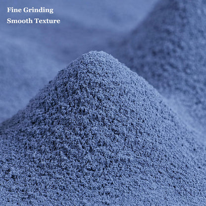 SXETBEAN Butterfly Pea Flower Powder | 3.5oz/100g Butterfly Pea Flower Tea Powder | Blue Matcha Powder | Blue Food Coloring for Cocktail, Smoothies, Baking, Lattes | No Add Sugar