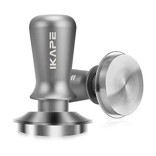 IKAPE 53.3mm Ace Transparent Spring-Loaded Calibrated Tamper