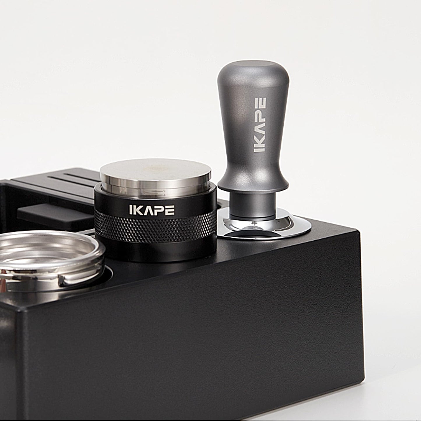 IKAPE 53.3mm Ace Transparent Spring-Loaded Calibrated Tamper